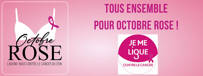 Octobre Rose avec la Ligue