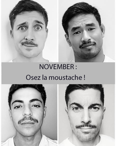 November : Osez la moustache !